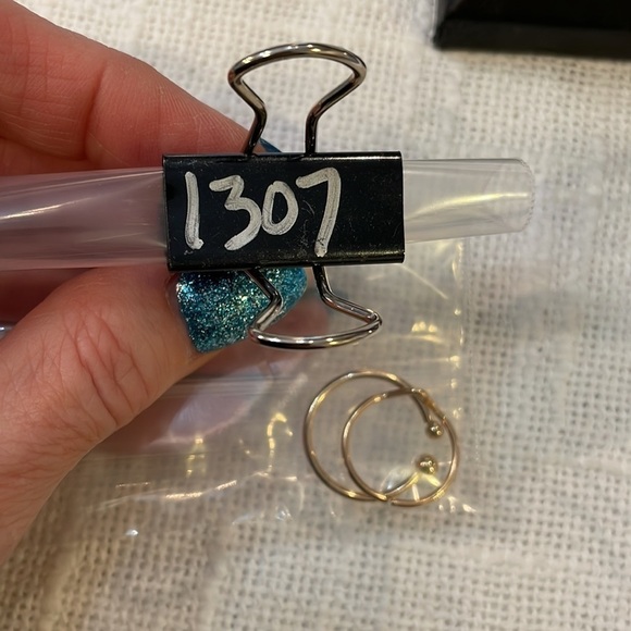 💐5/25 2 rings stacking open front adjustable simple thin dainty - Picture 6 of 6